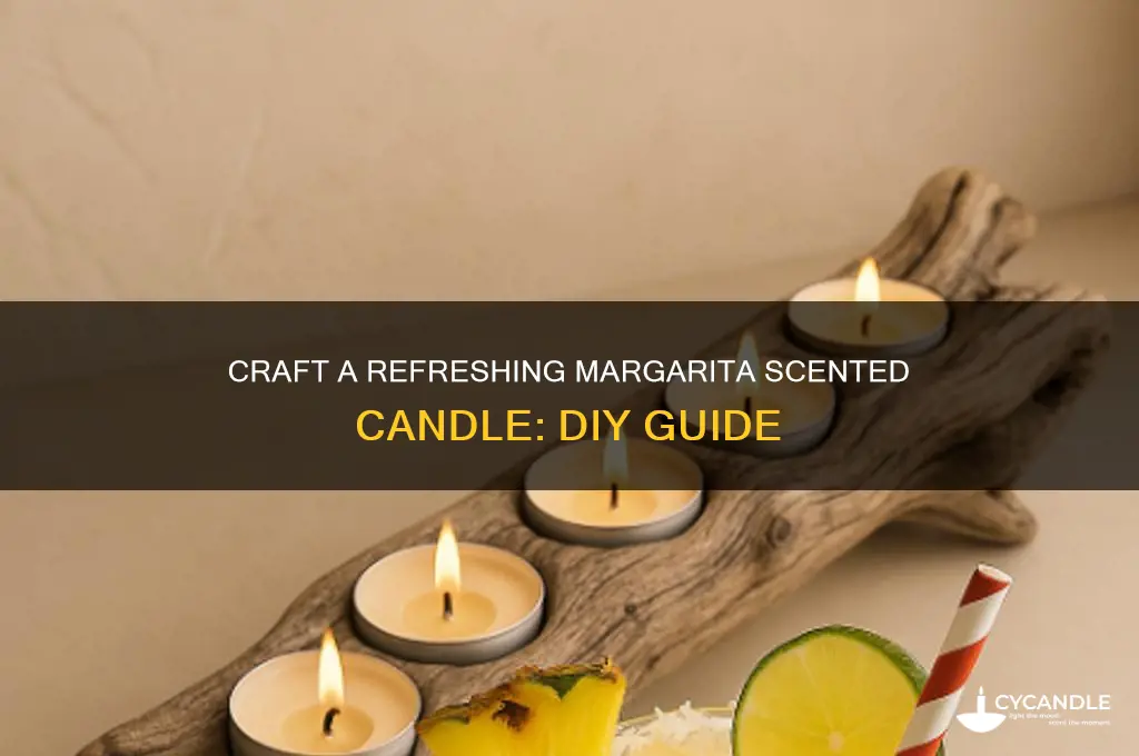 how to make a margarita candle