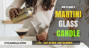 Crafting a Martini Glass Candle: DIY Guide for Elegant Home Decor