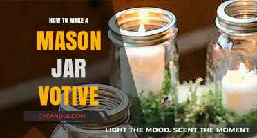 Crafting Cozy Ambiance: DIY Mason Jar Votives for Warm Evenings