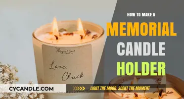 Crafting a Heartfelt Memorial Candle Holder: A Step-by-Step Guide