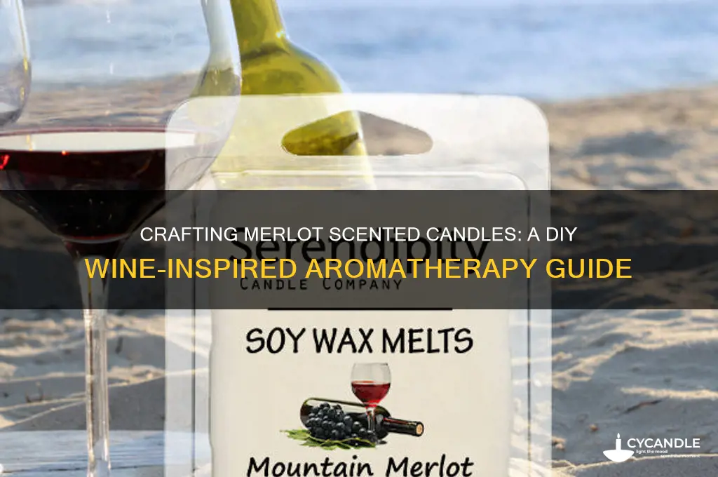 how to make a merlot scented candle