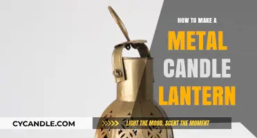 Crafting a Metal Candle Lantern: DIY Guide for Beginners