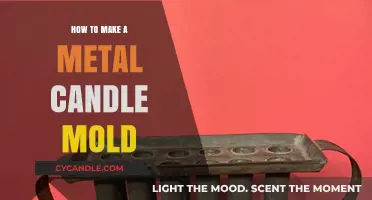 Crafting Metal Candle Molds: A Step-by-Step DIY Guide