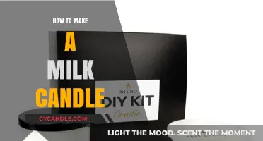 Crafting Creamy Milk Candles: A Step-by-Step DIY Guide