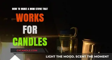 DIY Mini Stove: Craft a Candle-Powered Cooking Solution Easily