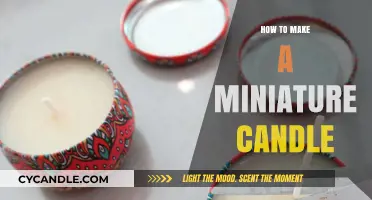 Crafting Tiny Flames: A Beginner's Guide to Making Miniature Candles