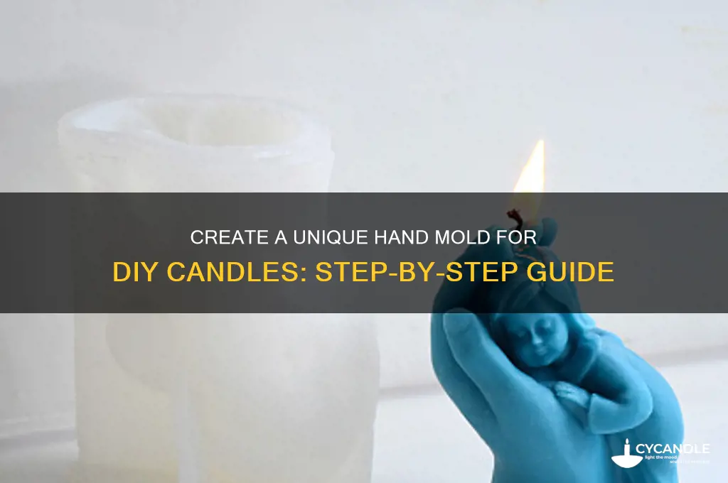 how to make a mold of your hand for candle
