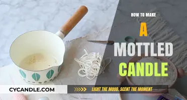 Crafting Unique Mottled Candles: A Step-by-Step DIY Guide