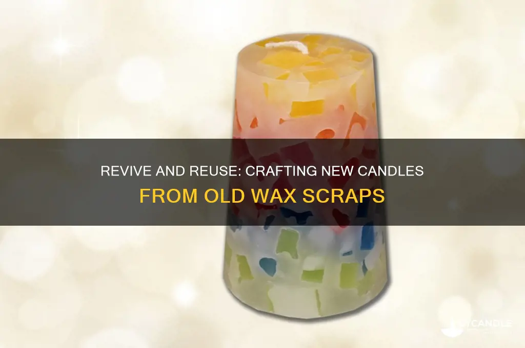 how to make a new candle from an old one
