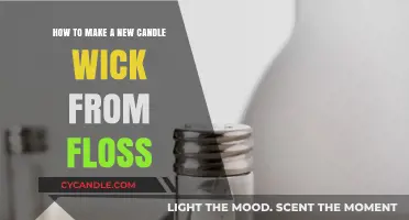 Crafting Candle Wicks: A Simple DIY Guide Using Dental Floss