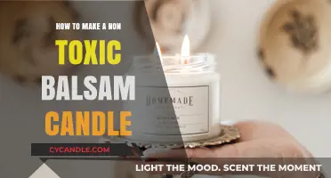 Crafting Safe, Natural Balsam Candles: A Non-Toxic DIY Guide