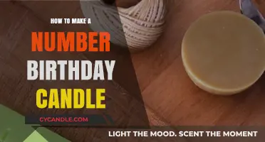DIY Number Birthday Candle: Creative Crafting Guide for Special Celebrations