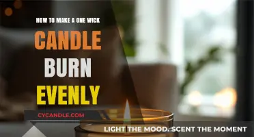 Mastering the Art of Evenly Burning Single-Wick Candles