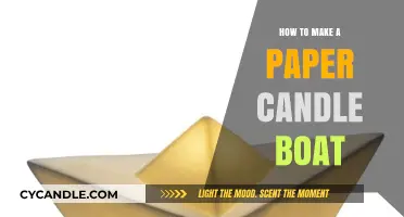 Crafting a Floating Paper Candle Boat: Simple DIY Guide