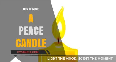 Crafting Serenity: A Step-by-Step Guide to Making a Peace Candle