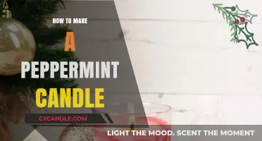 Crafting a Refreshing Peppermint Scented Candle at Home: Easy DIY Guide