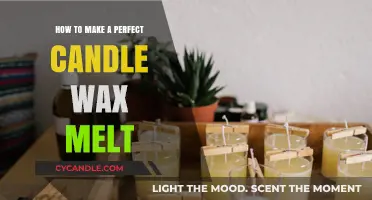Mastering the Art of Perfect Candle Wax Melts: Tips and Tricks