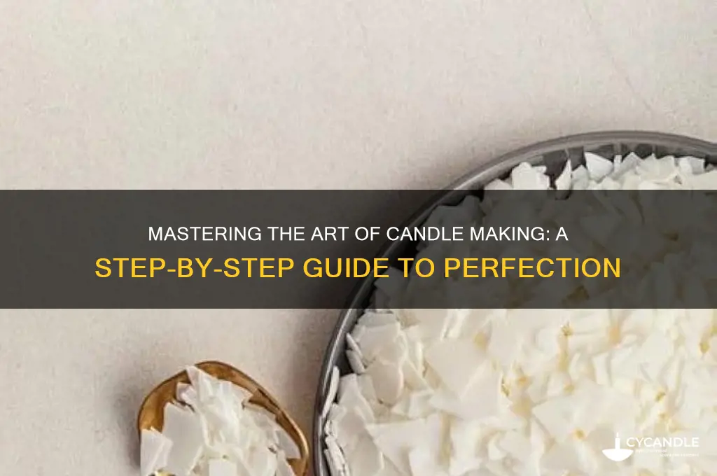 how to make a perfect candle