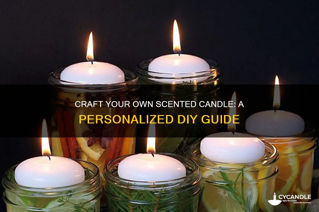 how to make a personalized candle