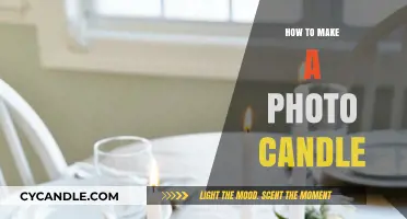 DIY Photo Candle: Personalize Your Space with Custom Memories