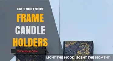 Crafting Picture Frame Candle Holders: A Creative DIY Guide