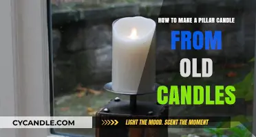 Revive and Recycle: Crafting a Pillar Candle from Old Wax