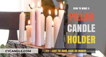 Crafting Elegance: DIY Guide to Making a Pillar Candle Holder