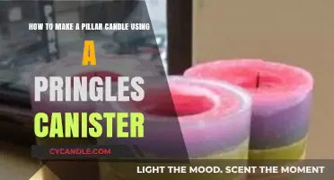 DIY Pillar Candle: Upcycle a Pringles Canister for Easy Crafting