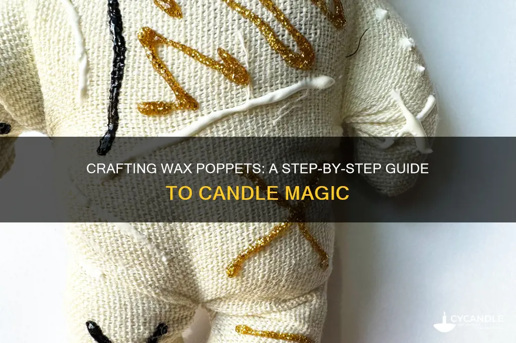how to make a poppet out of candle wax