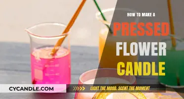 Create Stunning Pressed Flower Candles: A Simple DIY Guide
