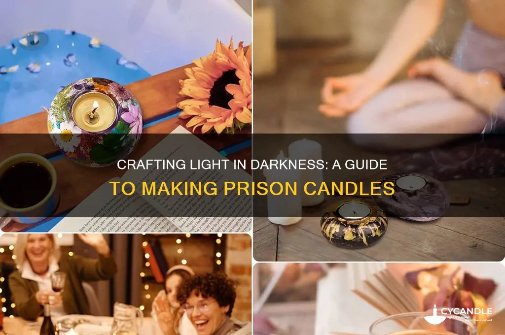 how to make a prison candle