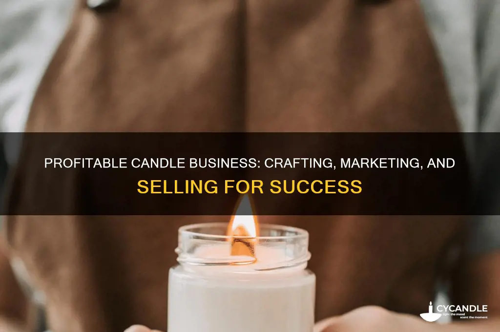 how to make a profit selling candles