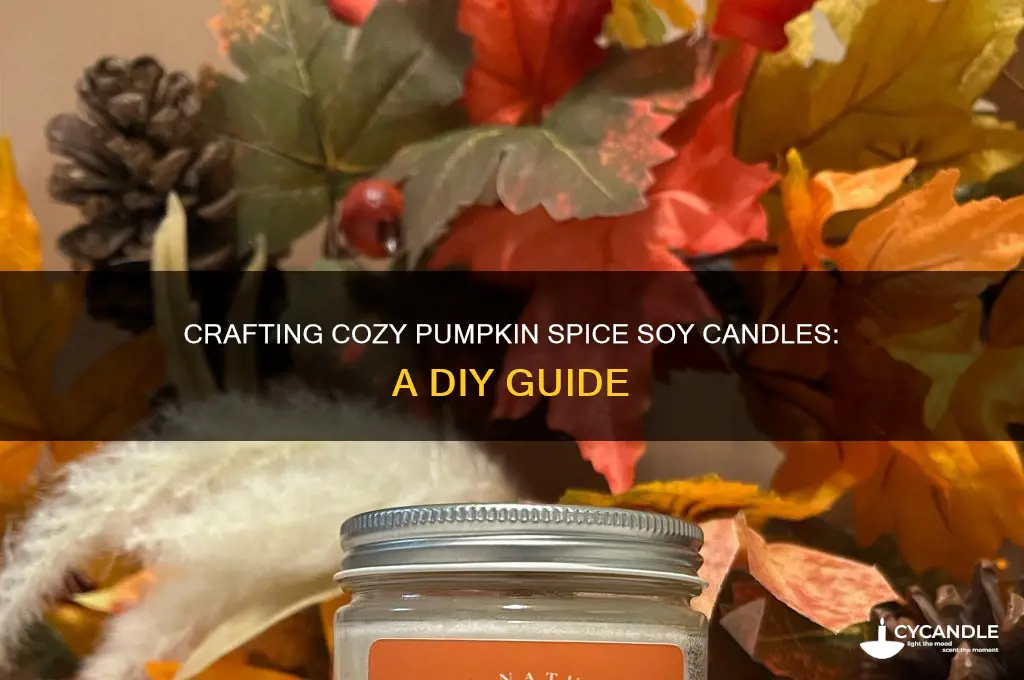 how to make a pumpkin spice soy candle