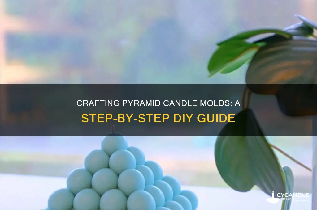 how to make a pyramid candle mold