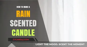 Crafting a Fresh Rain Scented Candle: DIY Guide for Beginners