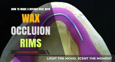Crafting a Record Base with Wax Occlusion Rims: A Step-by-Step Guide