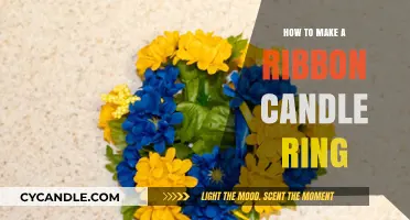 Crafting Elegance: A Step-by-Step Guide to Ribbon Candle Rings