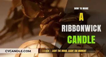 Crafting Ribbon Wick Candles: A Step-by-Step DIY Guide
