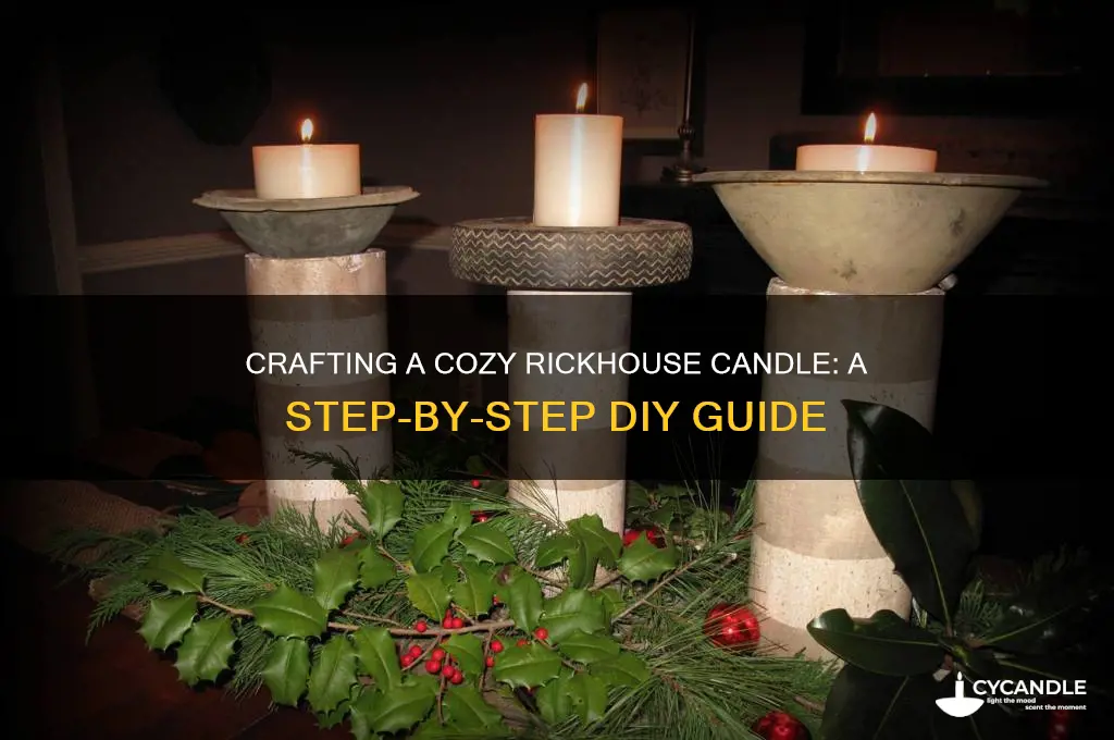 how to make a rickhouse candle