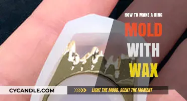 Crafting Custom Ring Molds: A Simple Wax Technique Guide
