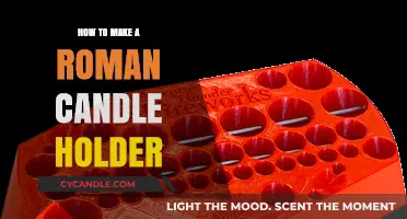 Crafting a Stunning Roman Candle Holder: DIY Guide