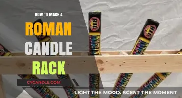 DIY Roman Candle Rack: Simple Steps for Secure Fireworks Display