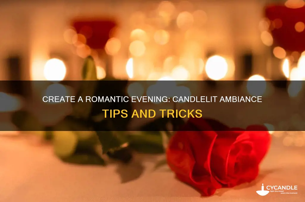 how to make a romantic night with candles