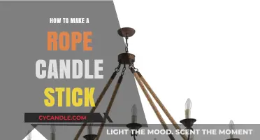 Crafting a Rustic Rope Candlestick Holder: A DIY Guide