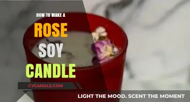 Crafting a Rose Soy Candle: Simple Steps for a Fragrant DIY Project