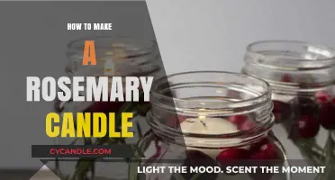 Crafting Aromatic Rosemary Candles: A Step-by-Step DIY Guide