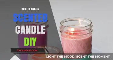 Craft Your Own Aromatic Scented Candle with This Easy DIY Guide