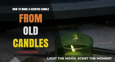 Revive and Reuse: Crafting Scented Candles from Old Wax