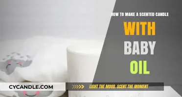 Create Soothing Aromas: DIY Scented Candles Using Baby Oil