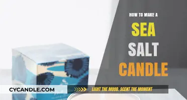 Crafting Coastal Calm: DIY Sea Salt Candle Making Guide